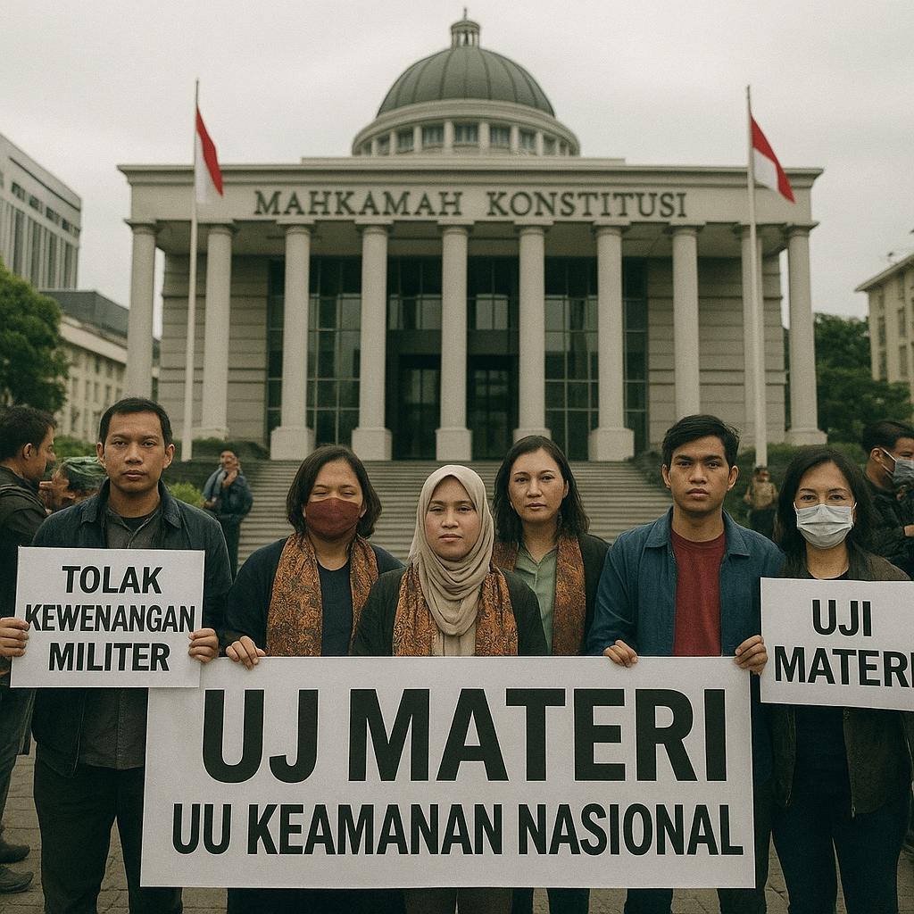 Mahkamah Konstitusi Diminta Uji Materi UU Keamanan Nasional Terkait Kewenangan Militer di Daerah Konflik