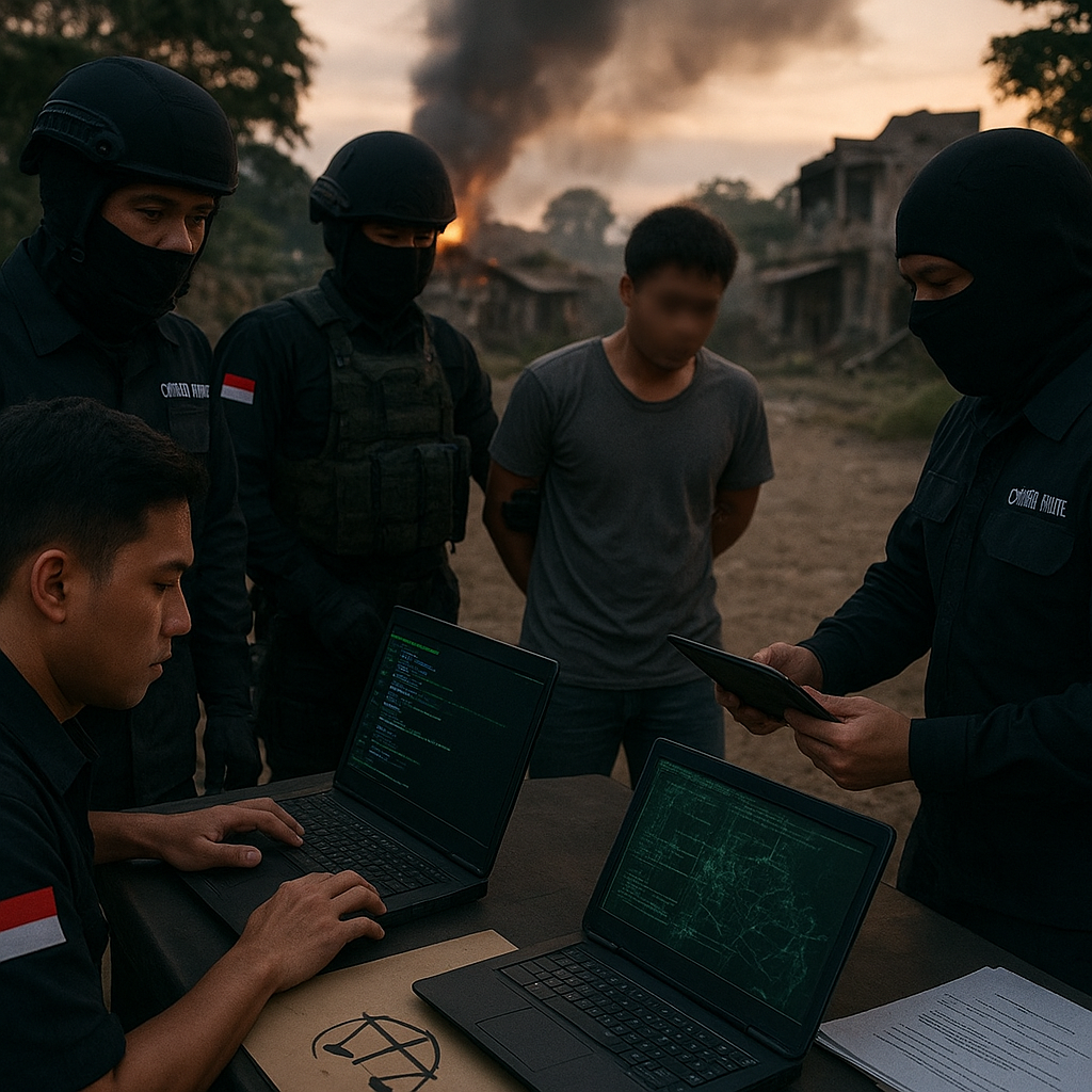 Penangkapan Melalui Cyberwarfare di Kawasan Konflik: Evaluasi Etika Intelijen Digital Indonesia