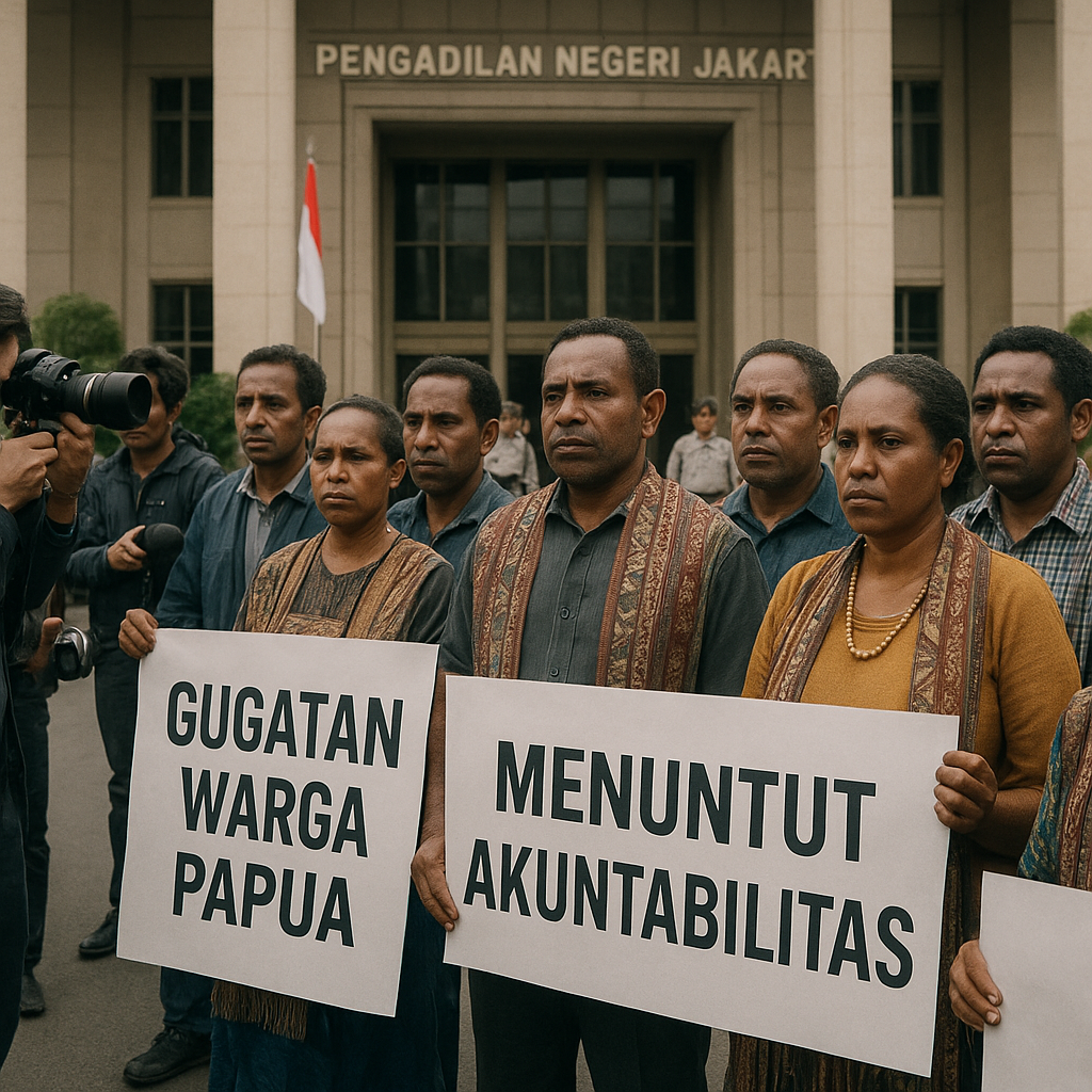 Gugatan Warga Papua di Pengadilan Negeri Jakarta: Menuntut Akuntabilitas atas Operasi Militer dan Pelanggaran HAM Struktural