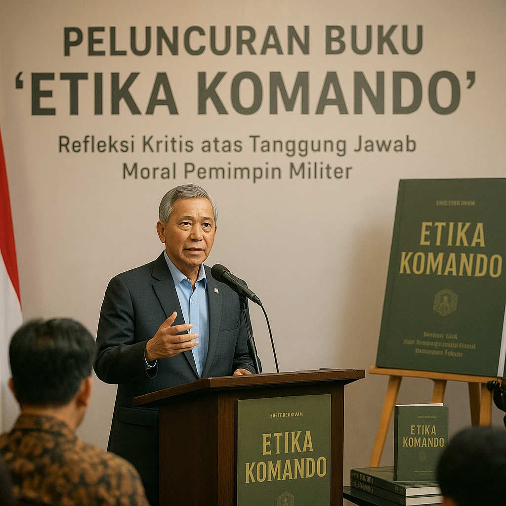 Peluncuran Buku 'Etika Komando' oleh Purnawirawan Jenderal TNI: Refleksi Kritis atas Tanggung Jawab Moral Pemimpin Militer