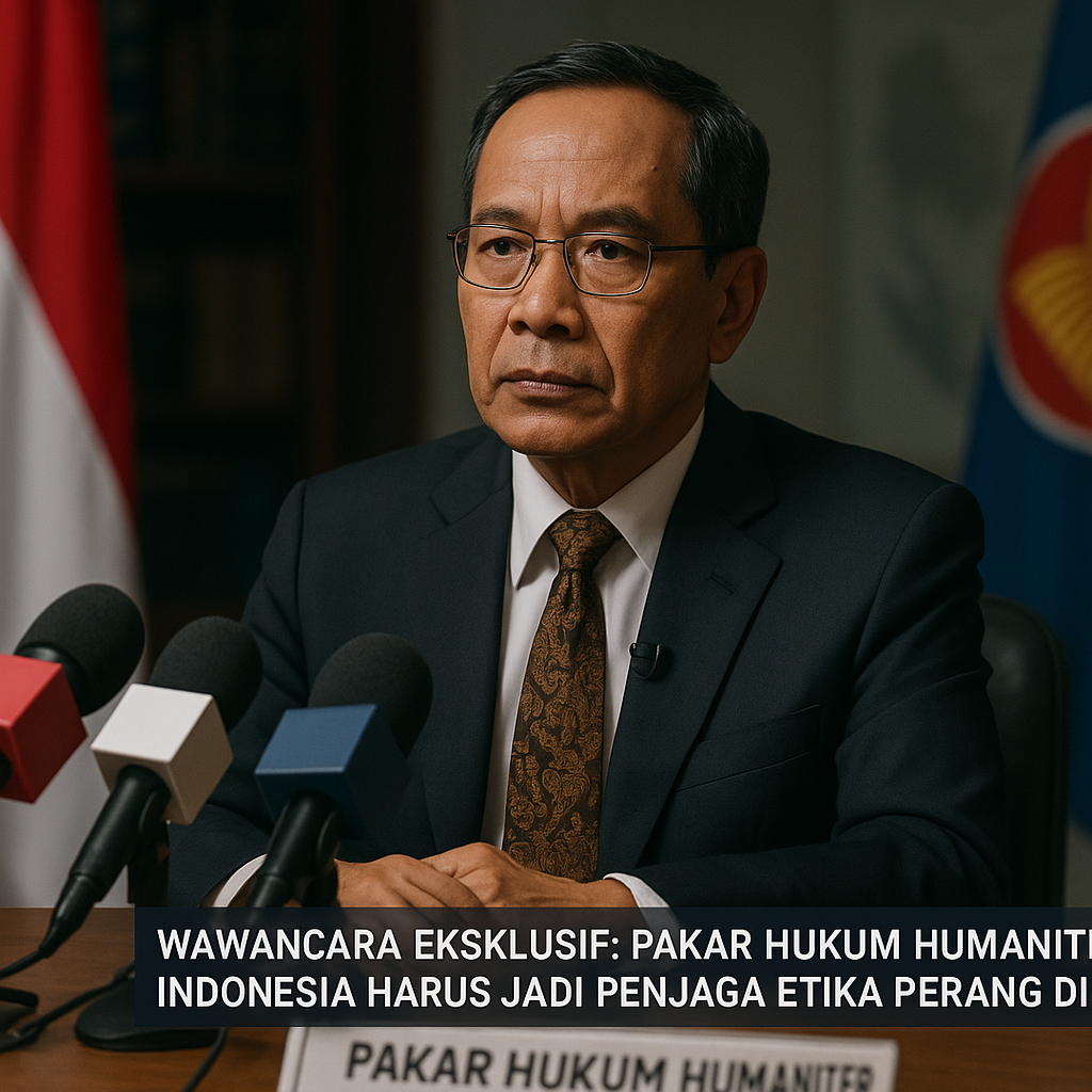 Wawancara Eksklusif dengan Pakar Hukum Humaniter: 'Indonesia Harus Jadi Penjaga Etika Perang di ASEAN'