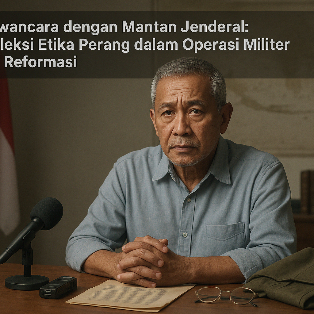 Wawancara dengan Mantan Jenderal: Refleksi Etika Perang dalam Operasi Militer Era Reformasi