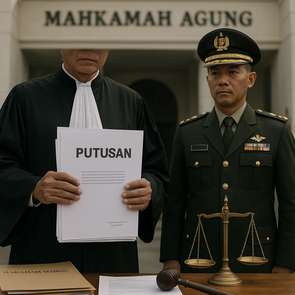Mahkamah Agung Putuskan Kasus Pengadilan Militer: 'Prinsip Keadilan Proses Tak Boleh Dikorbankan Demi Efisiensi Operasi'