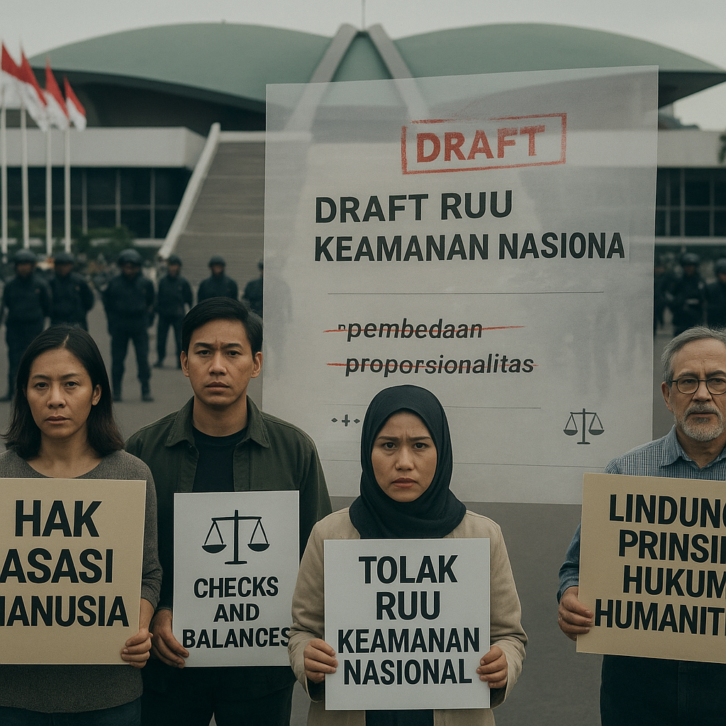 Kritik terhadap Draft RUU Keamanan Nasional: Potensi Pelanggaran Hak Asasi dan Absence of Humanitarian Law Principles