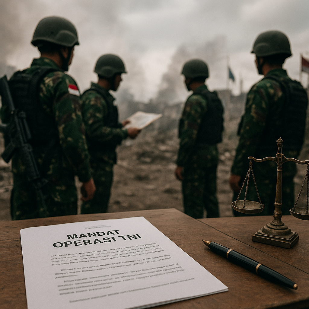 Analisis: Ketidakjelasan Status Operasi Pasukan TNI di Wilayah Konflik Internasional Menuai Kritik Hukum