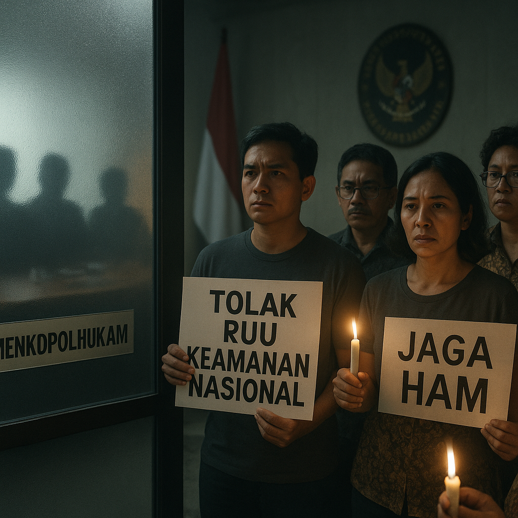 Kemenkopolhukam Gelar Rapat Terbatas Bahas RUU Keamanan Nasional: Aktivis Khawatirkan Potensi Pelanggaran HAM