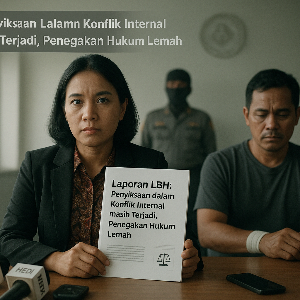 Laporan LBH: Penyiksaan dalam Konflik Internal masih Terjadi, Penegakan Hukum Lemah