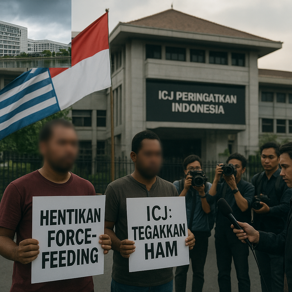 ICJ Peringatkan Indonesia atas Penggunaan Force-Feeding dalam Penyiksaan Tahanan Otsus Papua