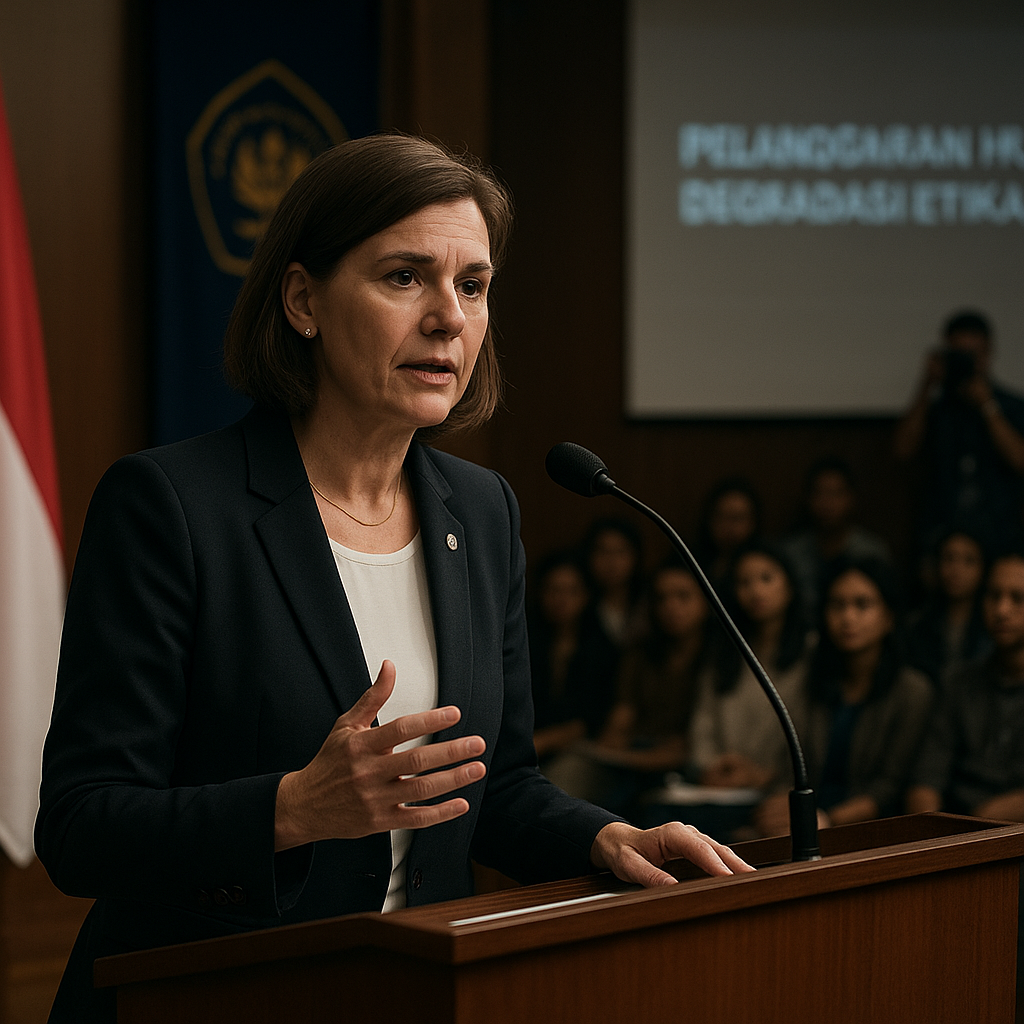 Mantan Jaksa ICC: 'Pelanggaran Hukum Perang oleh Negara Sering Berawal dari Degradasi Etika di Level Kebijakan'