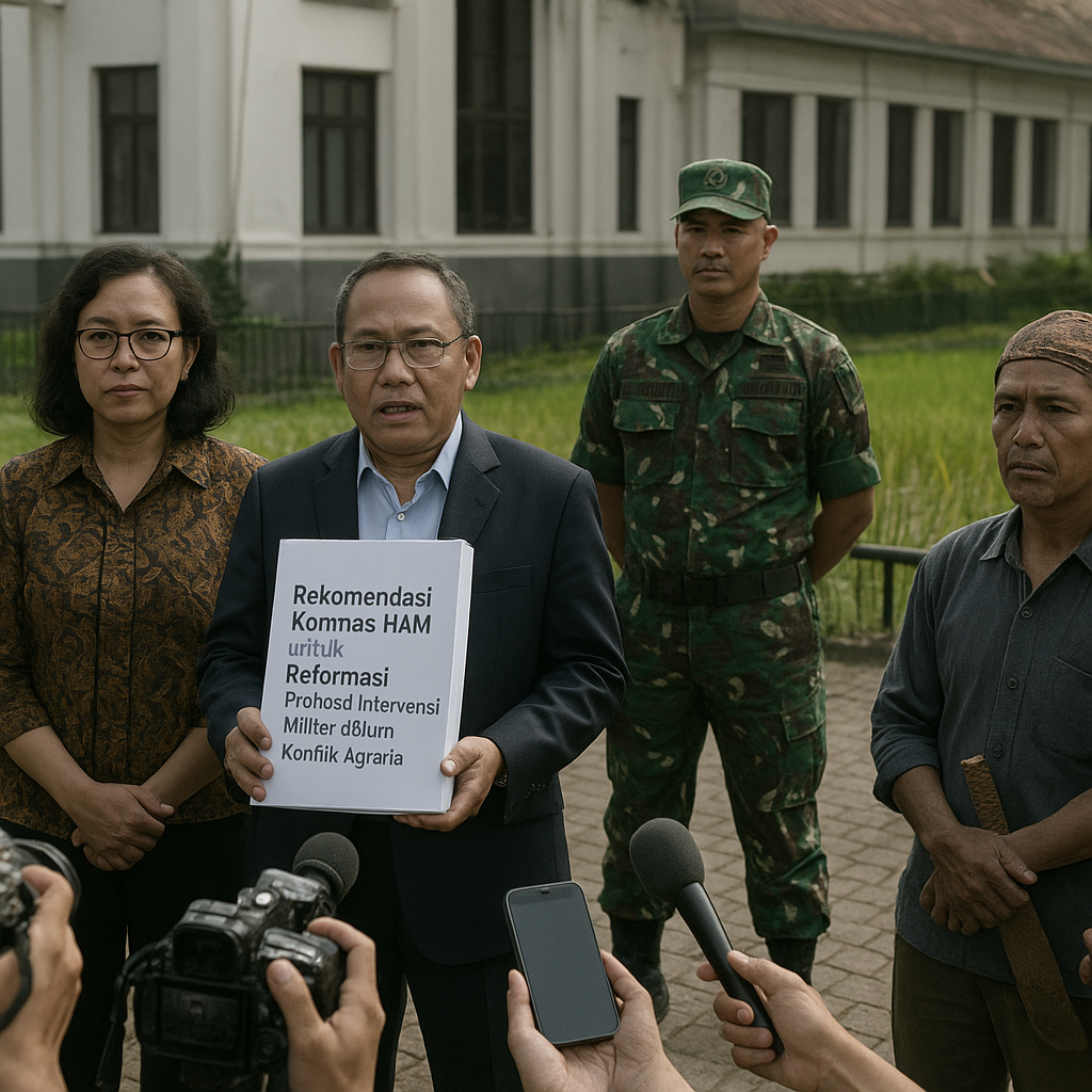 Rekomendasi Komnas HAM untuk Reformasi Protokol Intervensi Militer dalam Konflik Agraria