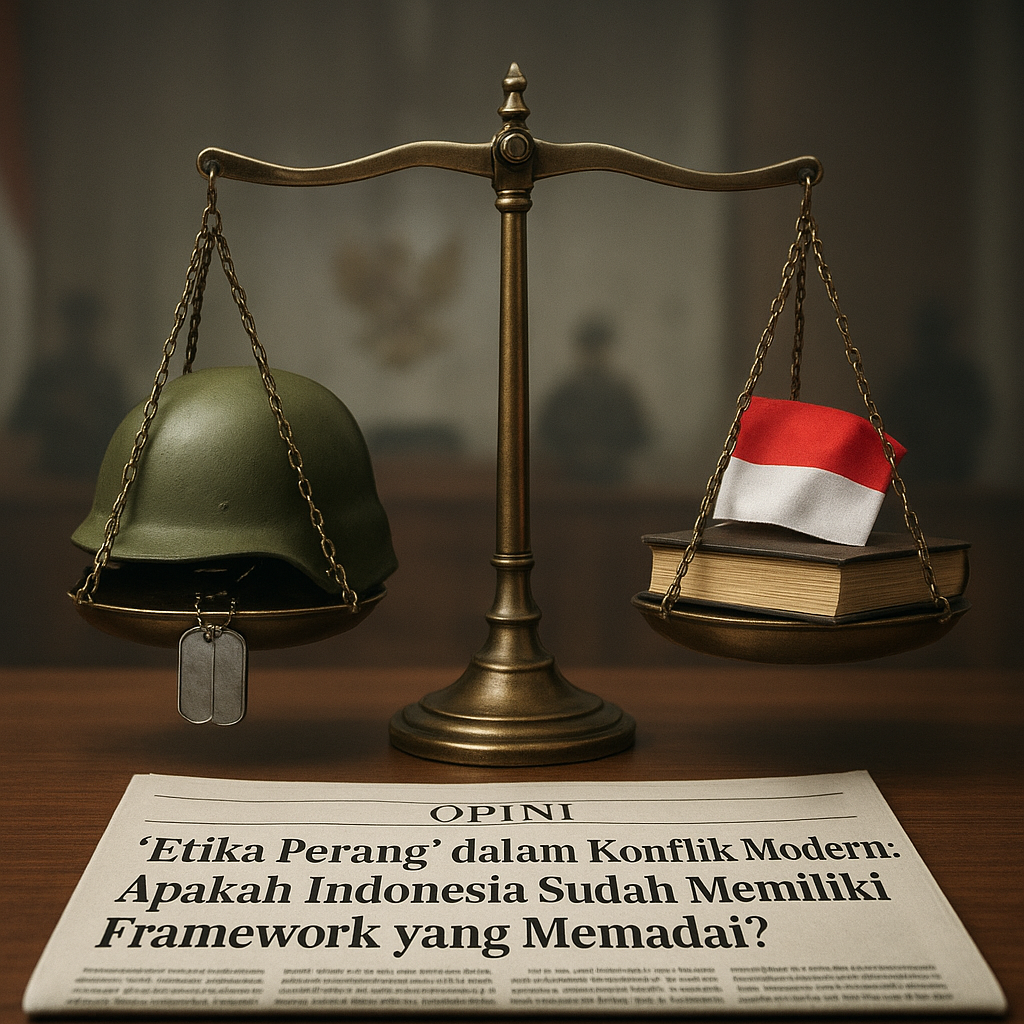 Opini: 'Etika Perang' dalam Konflik Modern: Apakah Indonesia Sudah Memiliki Framework yang Memadai?