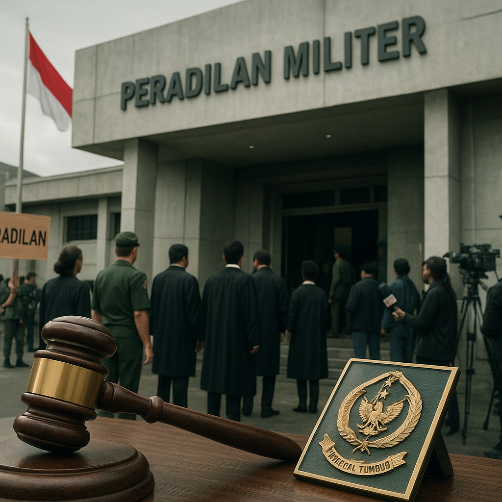 Kritik dan Keraguan ke Peradilan Militer yang Tangani Teror Andrie Yunus