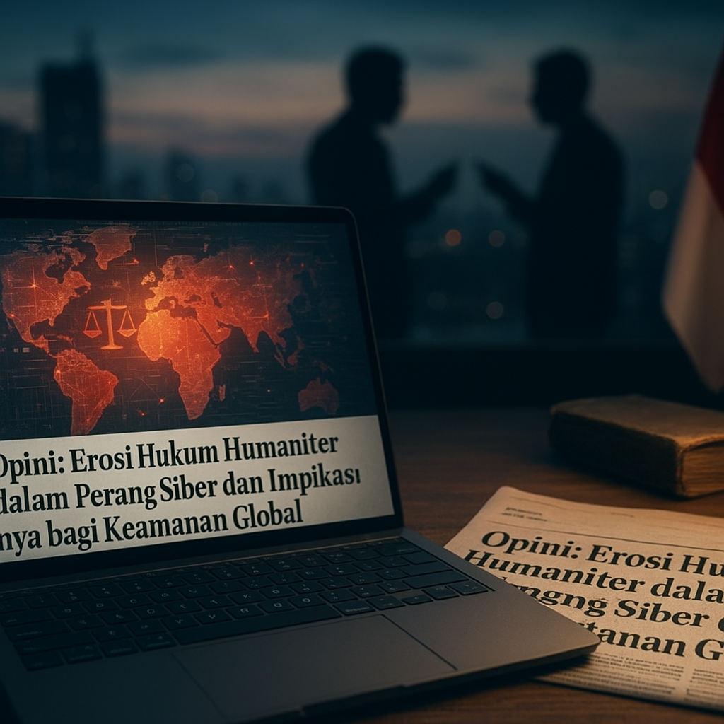 Opini: Erosi Hukum Humaniter dalam Perang Siber dan Implikasinya bagi Keamanan Global