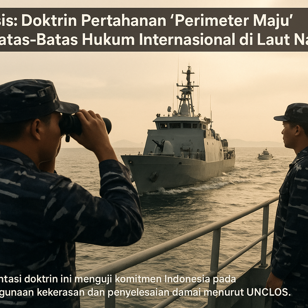 Analisis: Doktrin Pertahanan 'Perimeter Maju' dan Batas-Batas Hukum Internasional di Laut Natuna