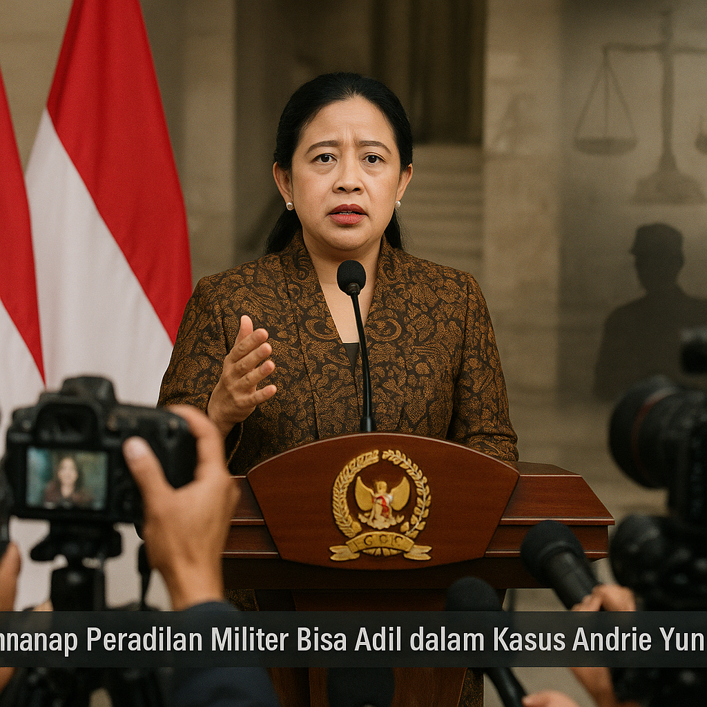 Puan Harap Peradilan Militer Bisa Adil di Kasus Andrie Yunus