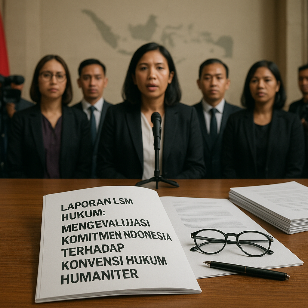 Mengevaluasi Komitmen Indonesia terhadap Konvensi Hukum Humaniter: Report dari LSM Hukum