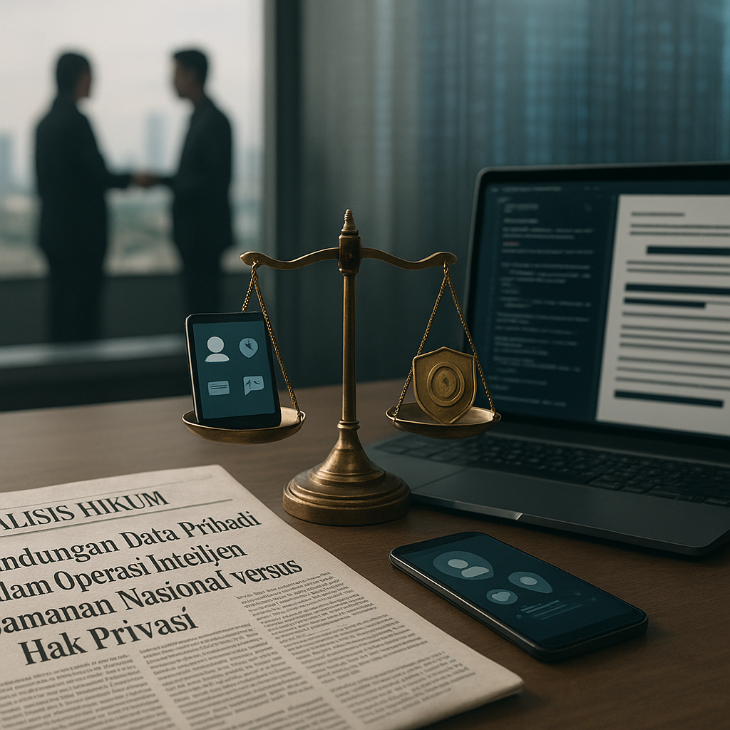 Analisis Hukum: Perlindungan Data Pribadi dalam Operasi Intelijen Keamanan Nasional versus Hak Privasi
