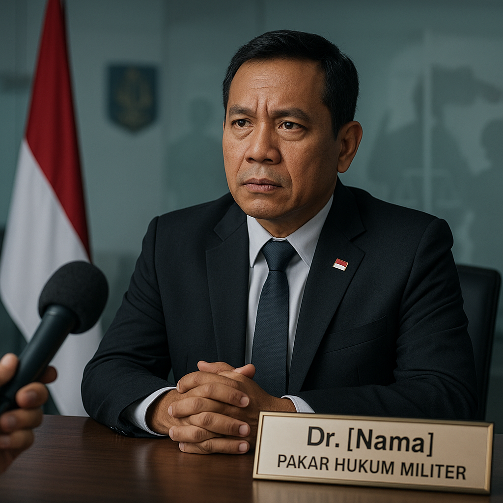 Wawancara Eksklusif dengan Pakar Hukum Militer: 'Penggunaan Kekuatan Bersenjata dalam Operasi Intelijen Harus Tunduk pada Prinsip Proportionality dan Necessity'