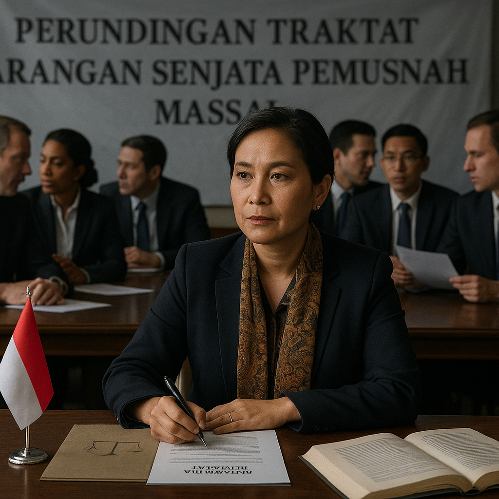 Indonesia dalam Perundingan Traktat Larangan Senjata Pemusnah Massal: Komitmen atau Hanya Pencitraan Diplomatik?