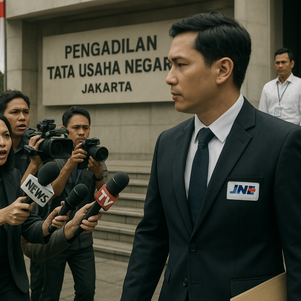Direktur PT JNE Tolak Ikut PTUN, KPU Ragukan Alasan