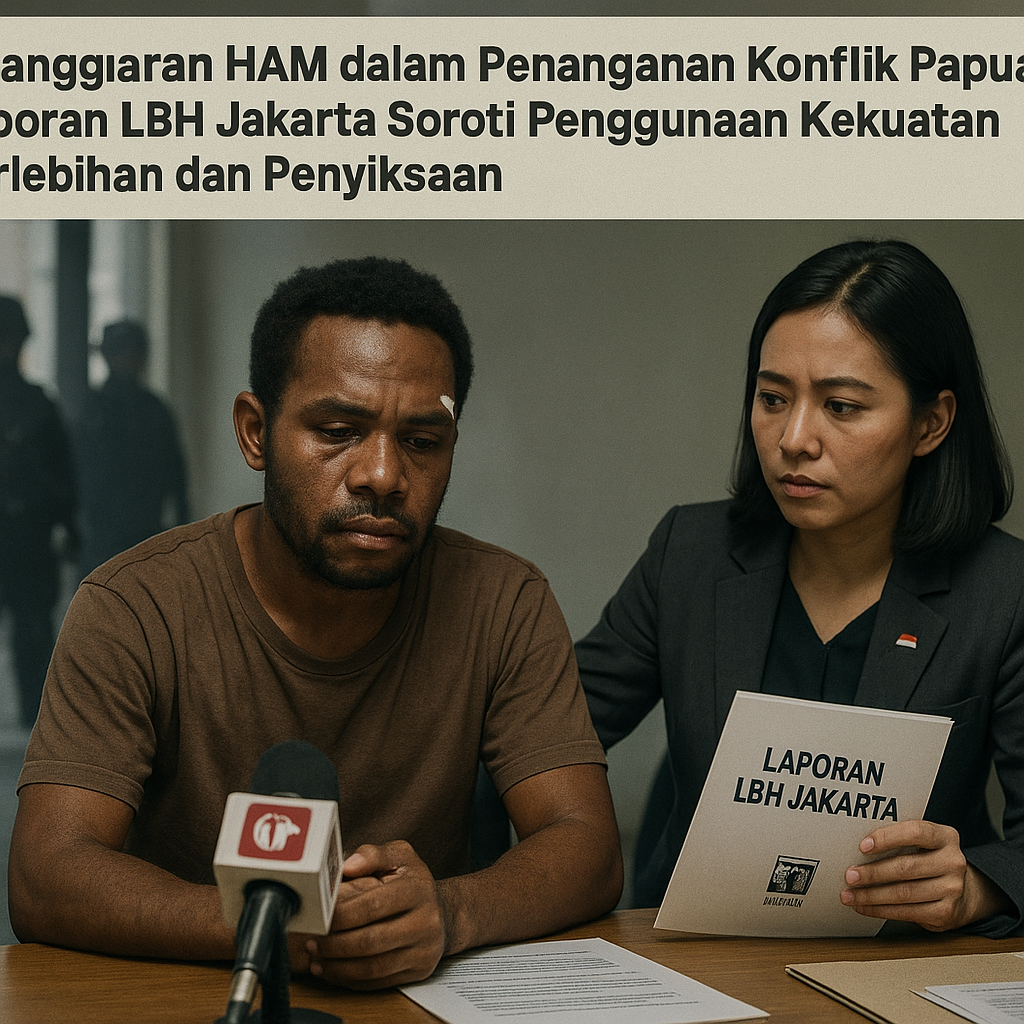 Pelanggaran HAM dalam Penanganan Konflik Papua: Laporan LBH Jakarta Soroti Penggunaan Kekuatan Berlebihan dan Penyiksaan