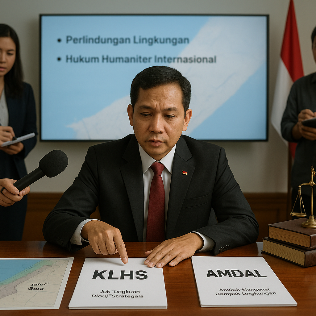 Penyusunan KLHS untuk AMDAL Jalur Gaza: Momentum Evaluasi Hukum Humaniter Internasional Indonesia
