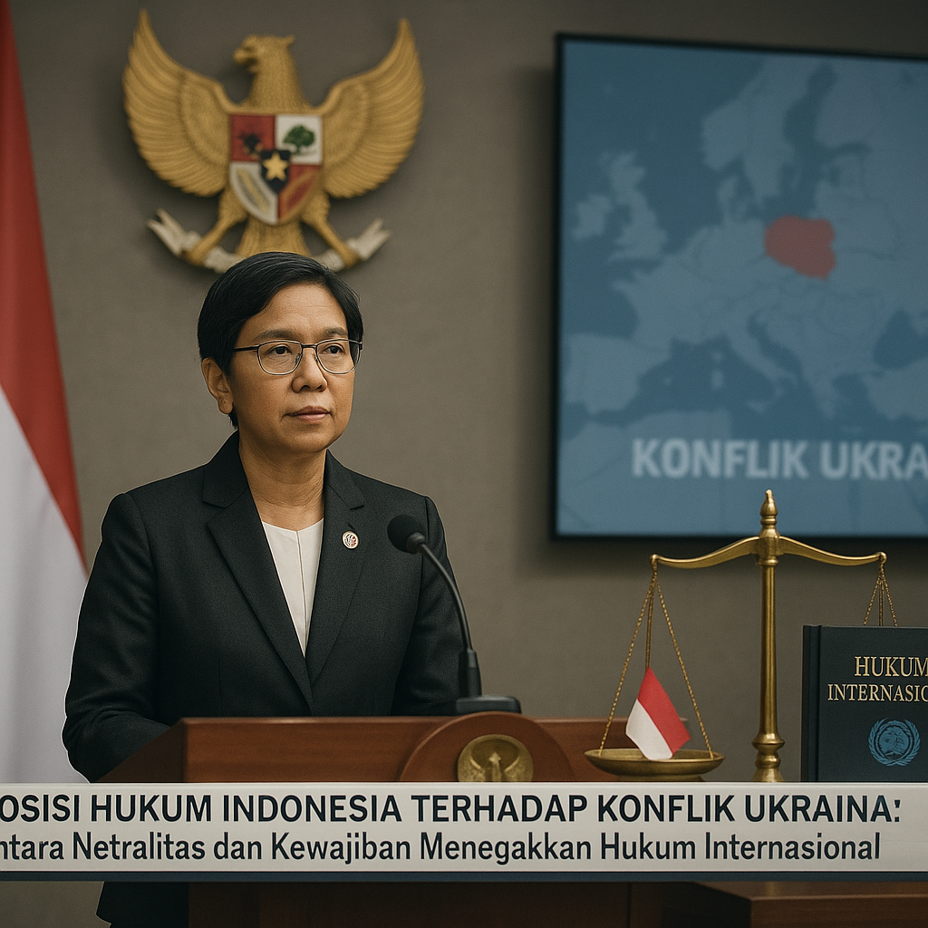 Posisi Hukum Indonesia Terhadap Konflik Ukraina: antara Netralitas dan Kewajiban Menegakkan Hukum Internasional