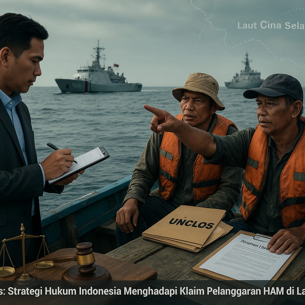 Analisis: Strategi Hukum Indonesia Menghadapi Klaim Pelanggaran HAM di Laut Cina Selatan