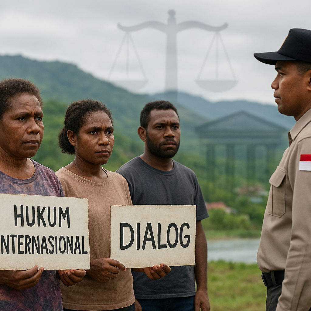 TPNPB Serukan Penyelesaian Konflik Papua Berdasarkan Hukum Internasional