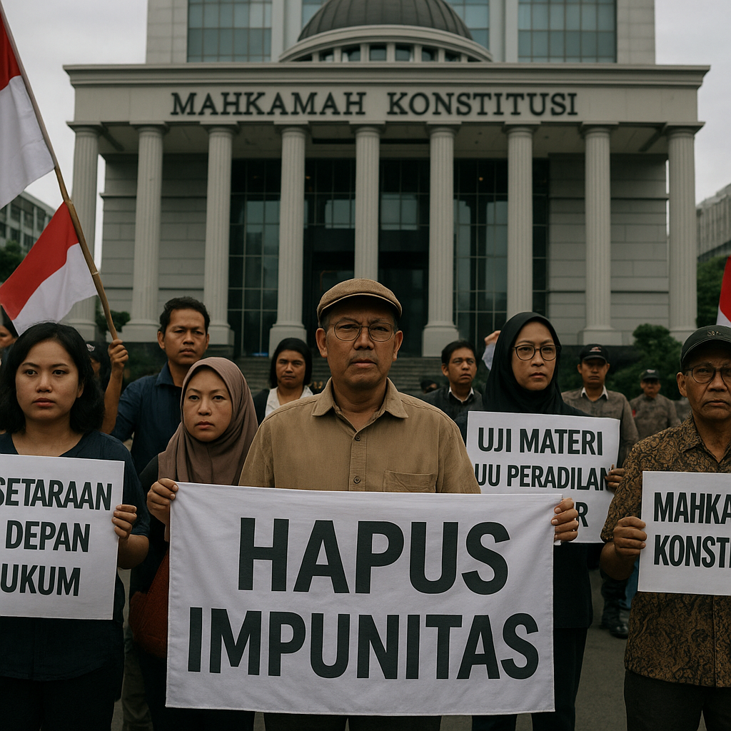 Mahkamah Konstitusi Diminta Uji Materi UU Peradilan Militer, Aktivis: Saatnya Hapus Impunitas